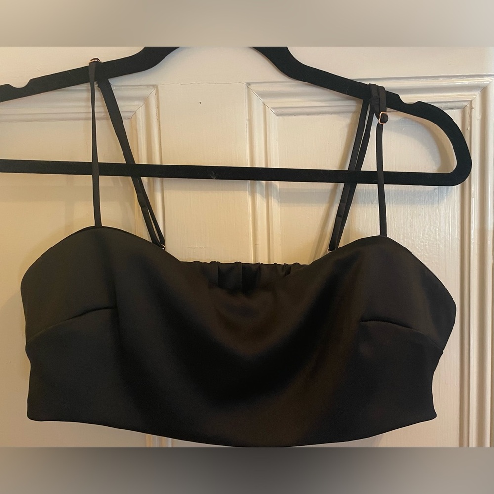 Victoria's Secret Elegant Black Cami/Bralette Top